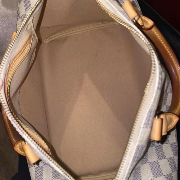 Damier Azur speedy 30 - Picture 12 of 14